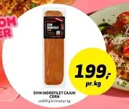 Bunnpris SVIN INDREFILET CAJUN CORN tilbud