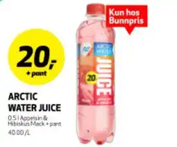 Bunnpris ARCTIC WATER JUICE tilbud