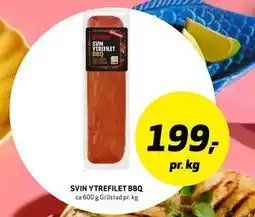 Bunnpris SVIN YTREFILET BBQ tilbud