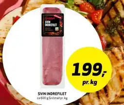 Bunnpris SVIN INDREFILET tilbud