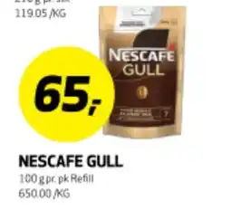 Bunnpris NESCAFE GULL tilbud