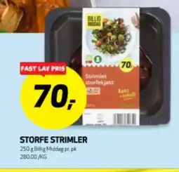 Bunnpris STORFE STRIMLER tilbud