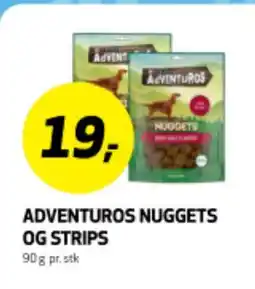 Bunnpris ADVENTUROS NUGGETS OG STRIPS tilbud