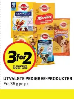 Bunnpris UTVALGTE PEDIGREE-PRODUKTER tilbud
