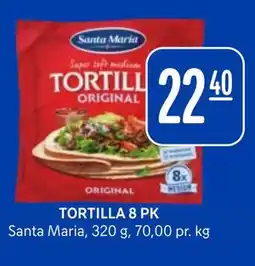Rema 1000 TORTILLA 8 PK tilbud