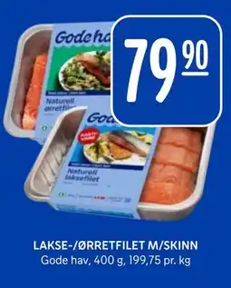 Rema 1000 LAKSE-/ØRRETFILET M/SKINN tilbud