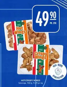 Rema 1000 HOT/CRISPY WINGS tilbud