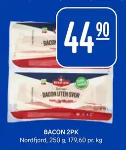 Rema 1000 BACON 2PK tilbud