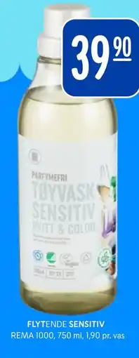 Rema 1000 FLYTENDE SENSITIV tilbud