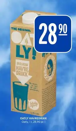 Rema 1000 OATLY HAVREDRIKK tilbud