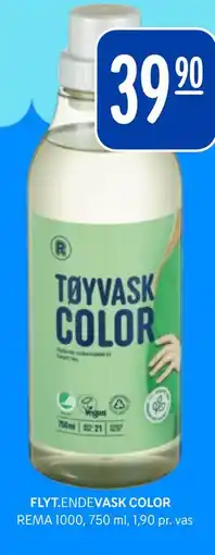 Rema 1000 FLYT.ENDEVASK COLOR tilbud