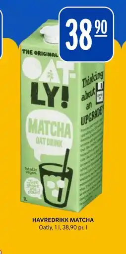 Rema 1000 HAVREDRIKK MATCHA tilbud