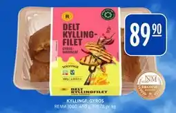 Rema 1000 KYLLINGF. GYROS tilbud