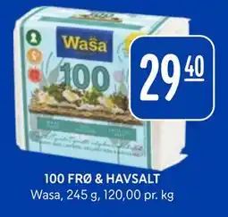 Rema 1000 100 FRØ & HAVSALT tilbud