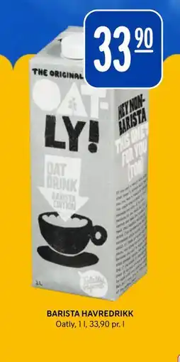 Rema 1000 BARISTA HAVREDRIKK tilbud