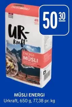 Rema 1000 MÜSLI ENERGI tilbud