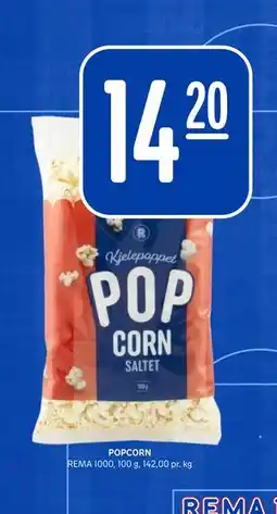 Rema 1000 POPCORN tilbud