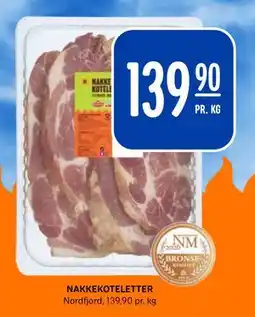 Rema 1000 NAKKEKOTELETTER tilbud