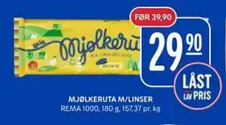 Rema 1000 MJØLKERUTA M/LINSER tilbud