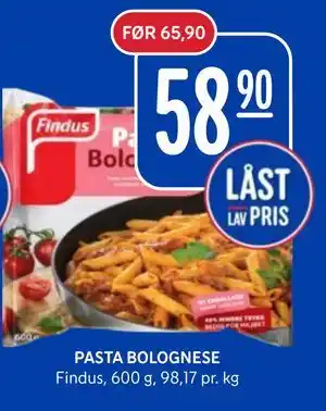 Rema 1000 PASTA BOLOGNESE tilbud