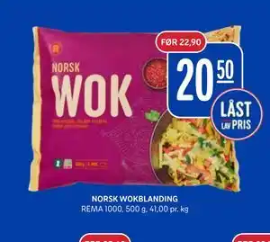 Rema 1000 NORSK WOKBLANDING tilbud
