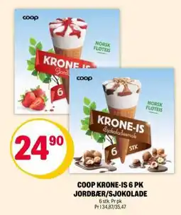 Coop Extra COOP KRONE-IS 6 PK tilbud
