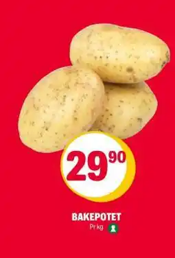 Coop Extra Bakepotet tilbud