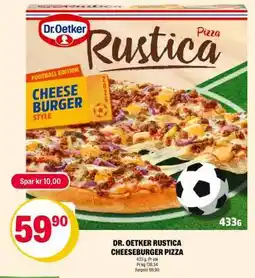 Coop Extra Dr. Oetker Rustica Cheeseburger Pizza tilbud