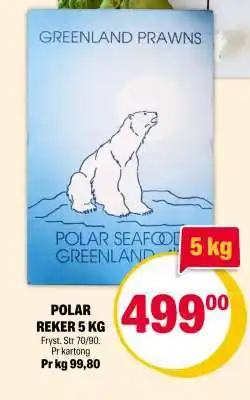 Coop Extra POLAR REKER 5 KG tilbud