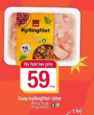 Coop Extra Coop kyllingfilet i biter tilbud