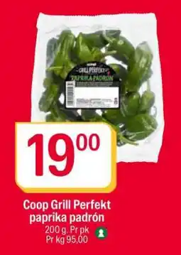 Coop Extra Coop Grill Perfekt paprika padrón tilbud