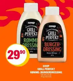 Coop Extra COOP GRILL PERFEKT RØMME-/BURGERDRESSING tilbud