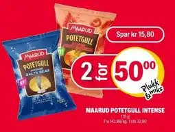 Coop Extra MAARUD POTETGULL INTENSE tilbud