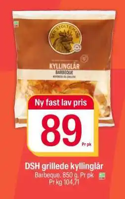 Coop Extra DSH grillede kyllinglår tilbud
