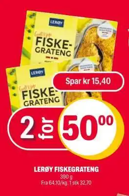 Coop Extra LERØY FISKEGRATENG tilbud