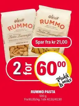 Coop Extra RUMMO PASTA tilbud