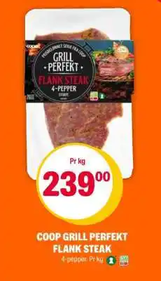 Coop Extra COOP GRILL PERFEKT FLANK STEAK tilbud