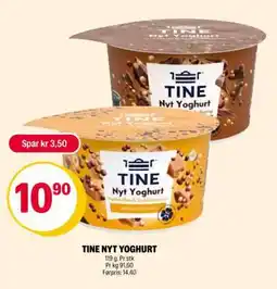 Coop Extra TINE NYT YOGHURT tilbud
