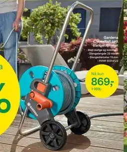 Felleskjøpet Gardena CleverRoll sett slangetrommel tilbud