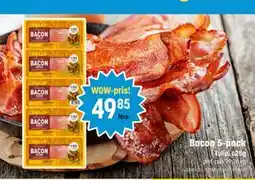 Eurocash Bacon 5-pack tilbud