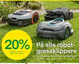 Felleskjøpet 20% På alle robot-gressklippere tilbud