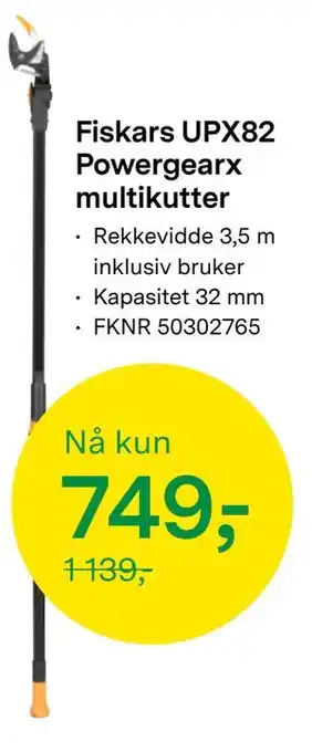 Fiskars UPX82 Powergearx multikutter