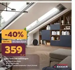 Megaflis Egger Turin Oak laminatgulv tilbud