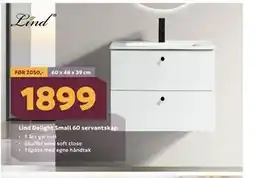 Megaflis Lind Delight Small 60 servantskap tilbud