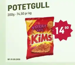 Holdbart POTETGULL tilbud