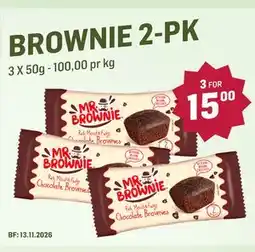 Holdbart BROWNIE 2-PK tilbud