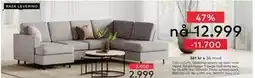 Skeidar Oslo U-Sofa tilbud