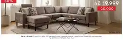 Skeidar Como 22 U-sofa tilbud