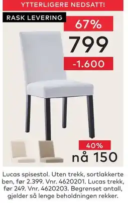 Skeidar Lucas trekk tilbud