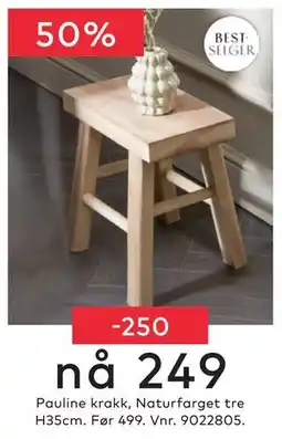 Skeidar Pauline krakk tilbud